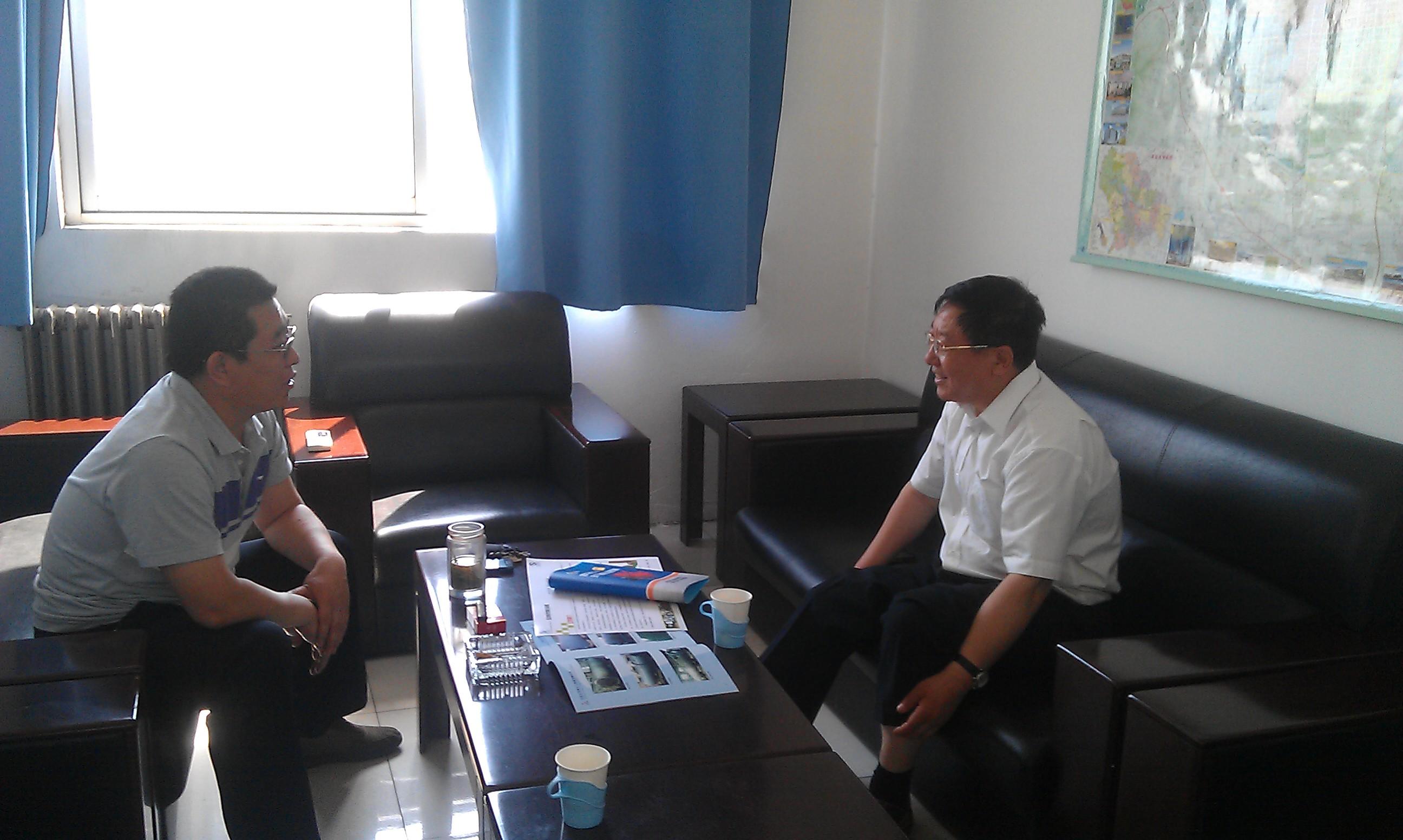 刘才院长到双联化工机械有限公司进行调研